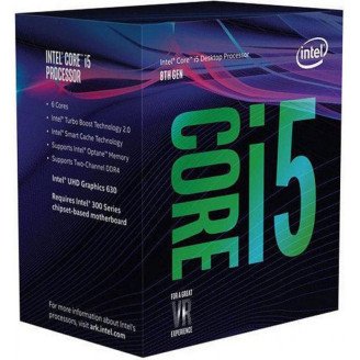 Процессор Intel Core i5 8600K 3.6GHz (9MB, Coffee Lake, 95W, S1151) Box (BX80684I58600K) no cooler