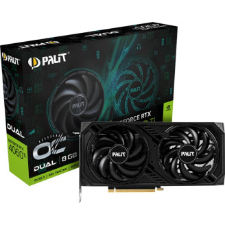 Видеокарта GF RTX 4060 Ti  8GB GDDR6 Dual OC Palit (NE6406TT19P1-1060D)