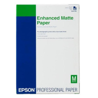 Фотобумага EPSON Enhanced Matte paper матовая 192г/м2 А3+ 100л (C13S041719)