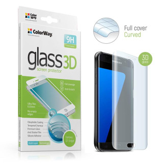 Защитное стекло ColorWay для Samsung Galaxy A8 (2018) SM-A530 Black, 0.33мм, 3D (CW-GSSCSA530B)