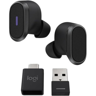 Bluetooth-гарнитура Logitech Zone True Wireless Graphite (985-001082)