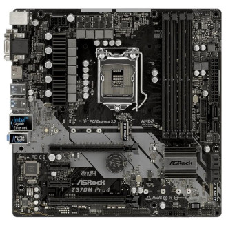 Материнская плата ASRock Z370M Pro4 Socket 1151