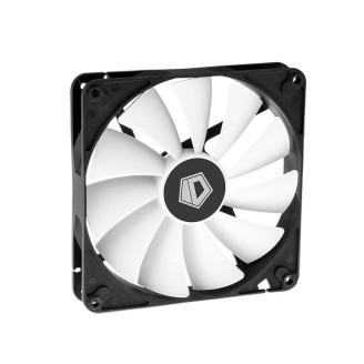 Вентилятор ID-Cooling WF-14025, 140x140x25мм, 4-pin PWM, черный с белым