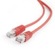 Патч-корд FTP Cablexpert (PP22-2M/R) cat.5Е, литой, 50u штекер с защелкой, 2м, красный