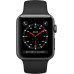 Умные часы Apple Watch Series 3 GPS 42mm Space Grey Aluminium Case with Black Sport Band (MTF32_)