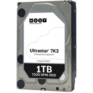 Накопитель HDD SATA 1.0TB Hitachi (HGST) Ultrastar 7K2 7200rpm 128MB (HUS722T1TALA604/1W10001)