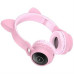 Bluetooth-гарнитура Hoco W27 Cat Ear Pink (W27P)