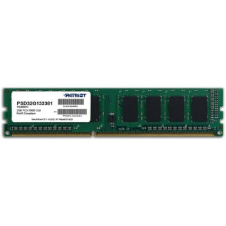 Модуль памяти DDR3 2GB/1333 Patriot Signature Line (PSD32G133381)