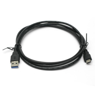 Кабель PowerPlant (KD00AS1254) USB3.0(AM)-USB Type-C(M), 1.5м, Black
