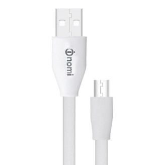 Кабель Nomi DCF USB-microUSB, 1.5м White (316195)