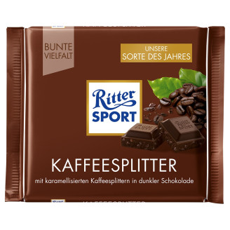 Шоколад Ritter Sport Kaffesplitter, 100 г (Германия)