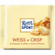 Шоколад Ritter Sport Weiss + Crisp, 100 г (Германия)