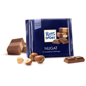 Шоколад Ritter Sport Nugat, 100 г (Германия)