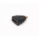 Переходник Viewcon (VD046) MicroHDMI-HDMI, DM/AF, черный