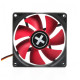 Вентилятор Xilence XPF92.R (XF038), 92х92х25мм, 3-pin+4-pin, Black/Red