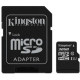 Карта памяти MicroSDHC  32GB UHS-I Class 10 Kingston Canvas Select + SD-адаптер (SDCS/32GB)