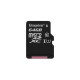 Карта памяти MicroSDXC  64GB UHS-I Class 10 Kingston Canvas Select (SDCS/64GBSP)