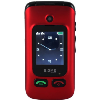 Мобильный телефон Sigma mobile Comfort 50 Shell Duo Type-C Dual Sim Red/Black (4827798212516)