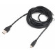 Кабель Cablexpert USB - mini-USB V 2.0 (M/M), 3 м, черный (CCP-USB2-AM5P-10)