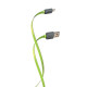 Кабель Florence Color USB-Lightning 2A, 1м, Lime Green (FDC-L1-2L)