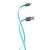 Кабель Florence Color USB-Lightning 2A, 1м, Aquamarin (FDC-L1-2A)