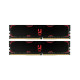 Модуль памяти DDR4 2x4GB/2400 GOODRAM Iridium Black (IR-2400D464L15S/8GDC)