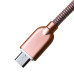 Кабель Grand-X USB-microUSB, 1м Rose Gold (MM02RG)