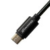 Кабель Grand-X USB-USB Type-C, 1м Black (MC-01B) грн