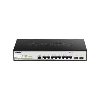 Коммутатор D-Link DGS-1210-10/ME/B1 (8x1GE, 2xSFP, Smart)