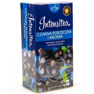 Чай Biedronka Intensitea Czarna Porzeczka i Aronia, 20 шт (Польша)