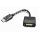 Адаптер-переходник Cablexpert (AB-DPM-DVIF-002) DisplayPort-DVI, 0.1м, черный