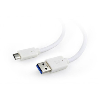 Кабель Cablexpert USB - USB Type-C V 3.0 (M/M), 0.5 м, премиум, белый (CCP-USB3-AMCM-W-0.5M)