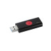 Флеш-накопитель USB3.1 64GB Kingston DataTraveler 106 Black/Red (DT106/64GB)