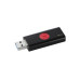 Флеш-накопитель USB3.1 16GB Kingston DataTraveler 106 Black/Red (DT106/16GB)