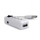 Концентратор USB2.0 Gembird UHB-U2P4-11 White 4хUSB2.0