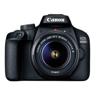 Зеркальная фотокамера Canon EOS 4000D + объектив 18-55 DC III Black (3011C004) (официальная гарантия)