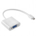 Адаптер Cablexpert (AB-mDPM-VGAF-02-W) MiniDisplayPort-VGA, 0.15м, белый