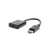 Адаптер-переходник Cablexpert (A-DPM-HDMIF-03) DisplayPort-HDMI, 0.1м, черный