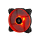 Вентилятор ID-Cooling SF-12025-RGB, 120x120x25мм, 4-pin PWM, черный
