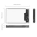 Внешний карман Orico SATA HDD/SSD 2.5, USB3.1 Gen 1 Type-C, Transparent (2139C3-CR-PRO)