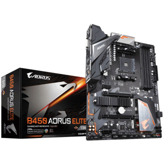 Материнская плата Gigabyte B450 Aorus Elite Socket AM4