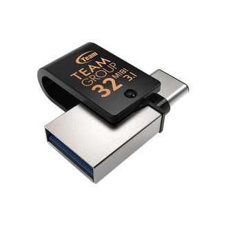 Флеш-накопитель USB3.1 32GB OTG Type-C Team M181 Black (TM181332GB01)