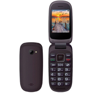 Мобильный телефон Maxcom Comfort MM818 Dual Sim Black (5908235973845)