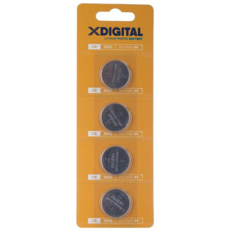 Батарейка X-Digital СR 2032С4 BL 4 шт