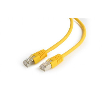 Патч-корд Cablexpert (PP6-5M/Y) FTP, литой, 50u  штекер с защелкой, 5 м, желтый