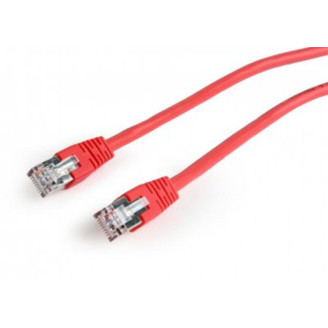 Патч-корд Cablexpert (PP6-3M/R) FTP, литой, 50u штекер с защелкой, 3 м, красный