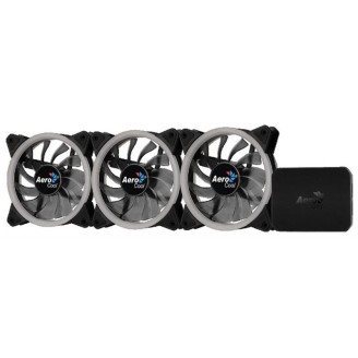 Вентилятор Aerocool Rev RGB Pro 3х120мм, 3-pin, 4-pin