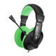 Гарнитура Gemix W-300 Black/Green (04300094)