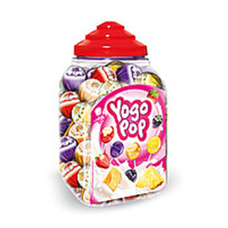 Леденцы фруктовые Argo Yogo POP, 1 шт (Польша)