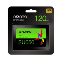 Накопитель SSD  120GB A-Data Ultimate SU650 2.5" SATAIII 3D TLC (ASU650SS-120GT-R)